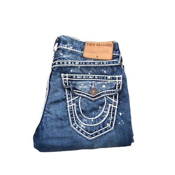 True Religion Jeans Size 31 RICKY Blue - Picture 9 of 12